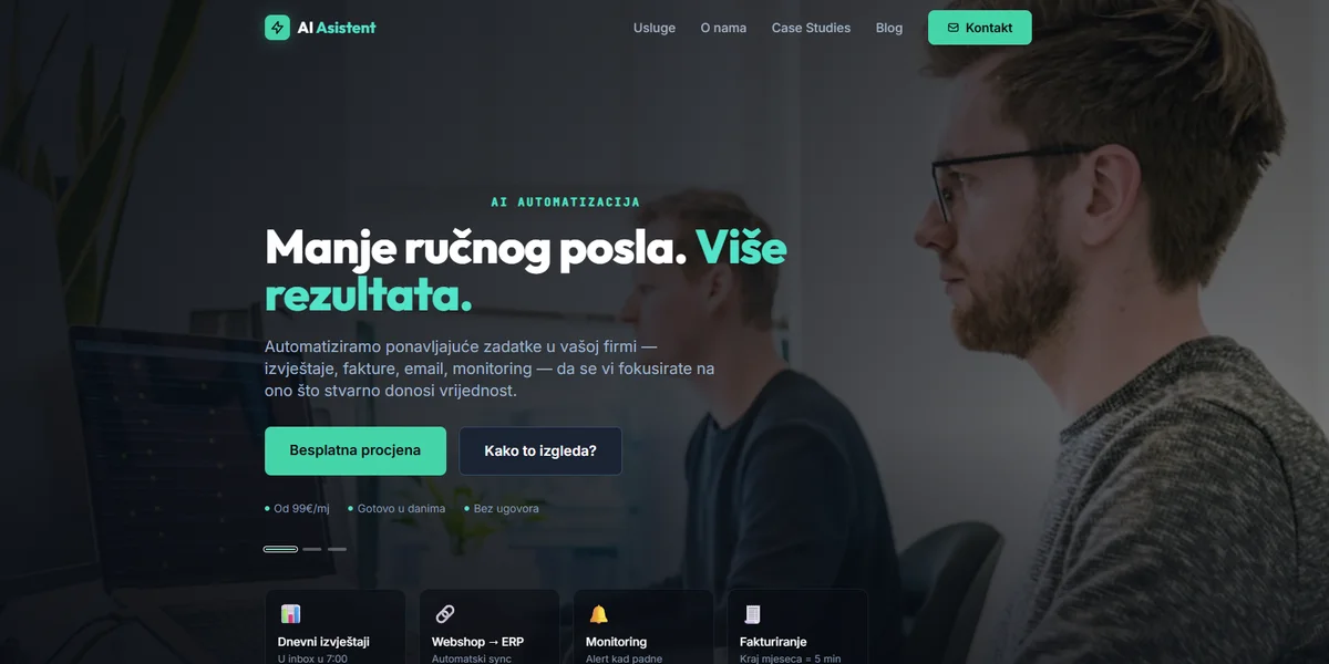 AI Asistent platforma